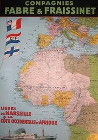 Affiche française de propagande coloniale (Algérie, Tunisie, Maroc)