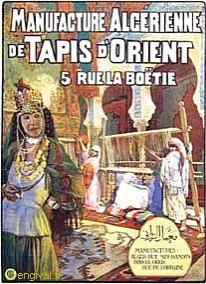 Affiche française de propagande coloniale (Algérie, Tunisie, Maroc)