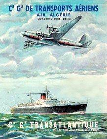 Affiche française de propagande coloniale (Algérie, Tunisie, Maroc)