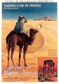Anciennes Affiches Publicitaires Bateau, Train, Avion Air France vers Algerie, Maroc, Tunisie