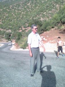 La nouvelle route ouverte qui mène à la source d'El Ma Lakhel El Kantina