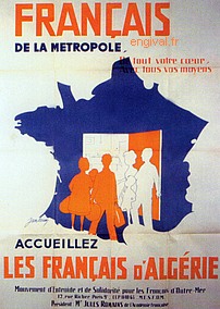 Affiche de la France Coloniale d'Algérie, Tunisie et Maroc ... (Publicité, Propagande, Tourisme)