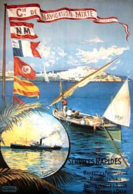 Affiche de la France Coloniale d'Algérie, Tunisie et Maroc ... (Publicité, Propagande, Tourisme)