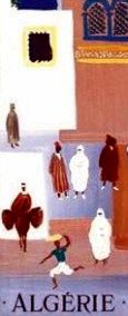 Affiche de la France Coloniale d'Algérie, Tunisie et Maroc ... (Publicité, Propagande, Tourisme)