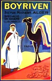 Affiche de la France Coloniale d'Algérie, Tunisie et Maroc ... (Publicité, Propagande, Tourisme)