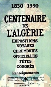 Affiche de la France Coloniale d'Algérie, Tunisie et Maroc ... (Publicité, Propagande, Tourisme)