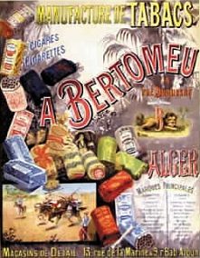 Affiche de la France Coloniale d'Algérie, Tunisie et Maroc ... (Publicité, Propagande, Tourisme)