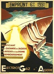 Affiche de la France Coloniale d'Algérie, Tunisie et Maroc ... (Publicité, Propagande, Tourisme)