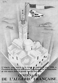 Affiche française de propagande coloniale (Algérie, Tunisie, Maroc)