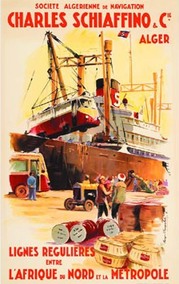 Affiche française de propagande coloniale (Algérie, Tunisie, Maroc)