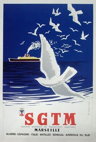 Affiche française de propagande coloniale (Algérie, Tunisie, Maroc)