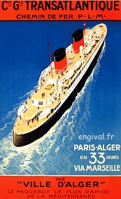 Affiche française de propagande coloniale (Algérie, Tunisie, Maroc)