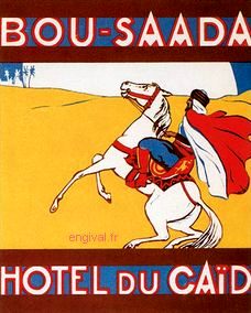 Affiche française de propagande coloniale (Algérie, Tunisie, Maroc)