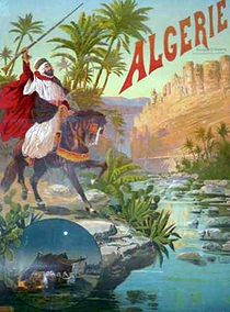 Affiche française de propagande coloniale (Algérie, Tunisie, Maroc)