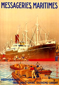 Affiche française de propagande coloniale (Algérie, Tunisie, Maroc)