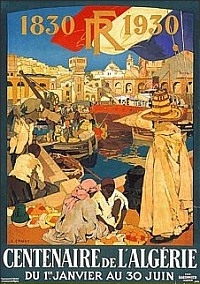 Anciennes Affiches Publicitaires Bateau, Train, Avion Air France vers Algerie, Maroc, Tunisie