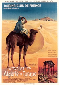 Anciennes Affiches Publicitaires Bateau, Train, Avion Air France vers Algerie, Maroc, Tunisie