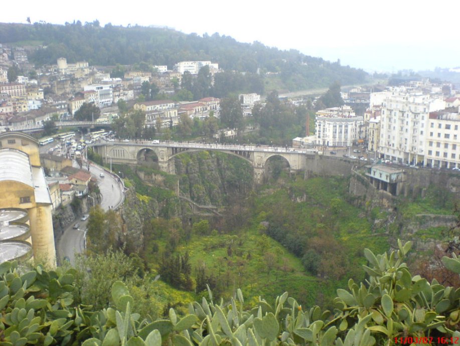 Crue de Oued Rhummel à Constantine le 11.03.2007