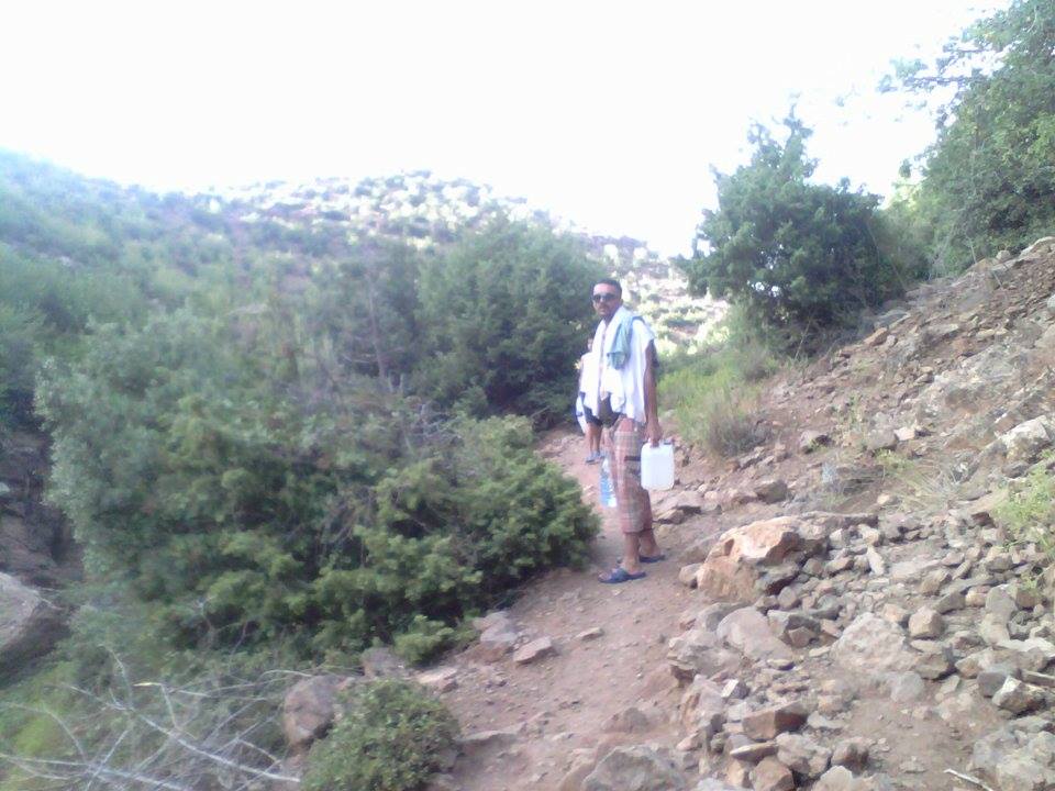 جبل شليا بالمكان المسمى الماء لكحل الكنتينة يابوس مناظر لا مثيل لها --حان موعد المغادرة--