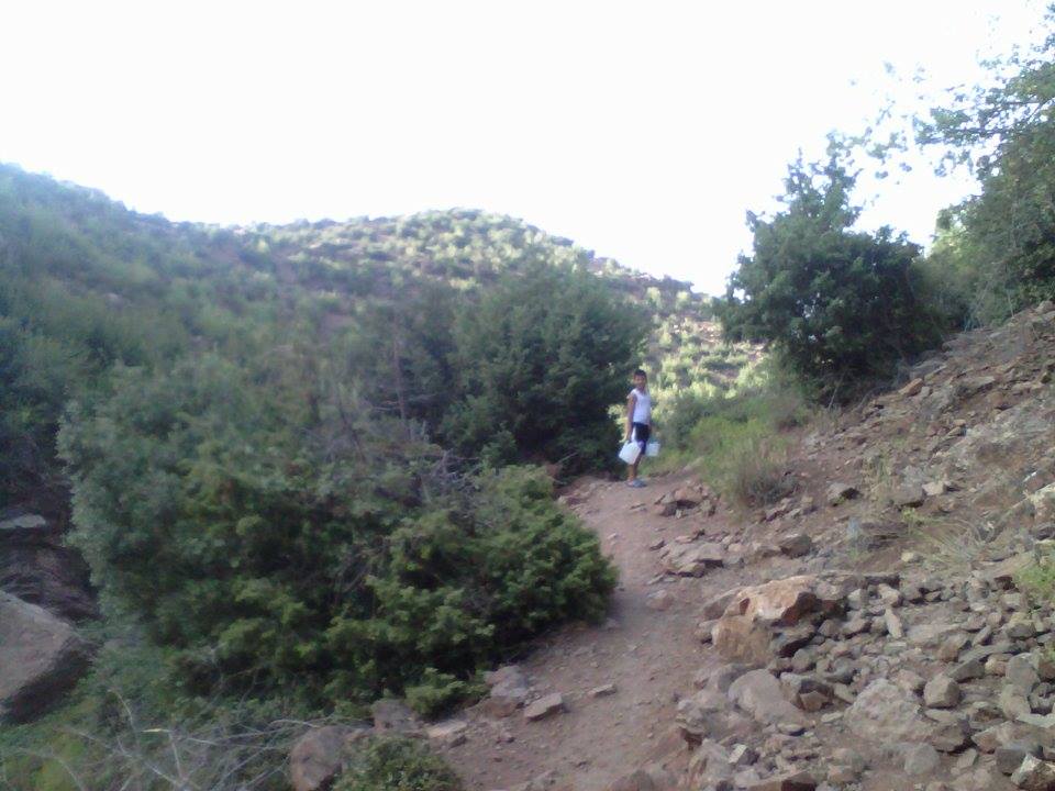 حان وقت المغادرة  والعودة اكيدة انشاء الله الماء لكحل جنة الله في الارض الكانتينة