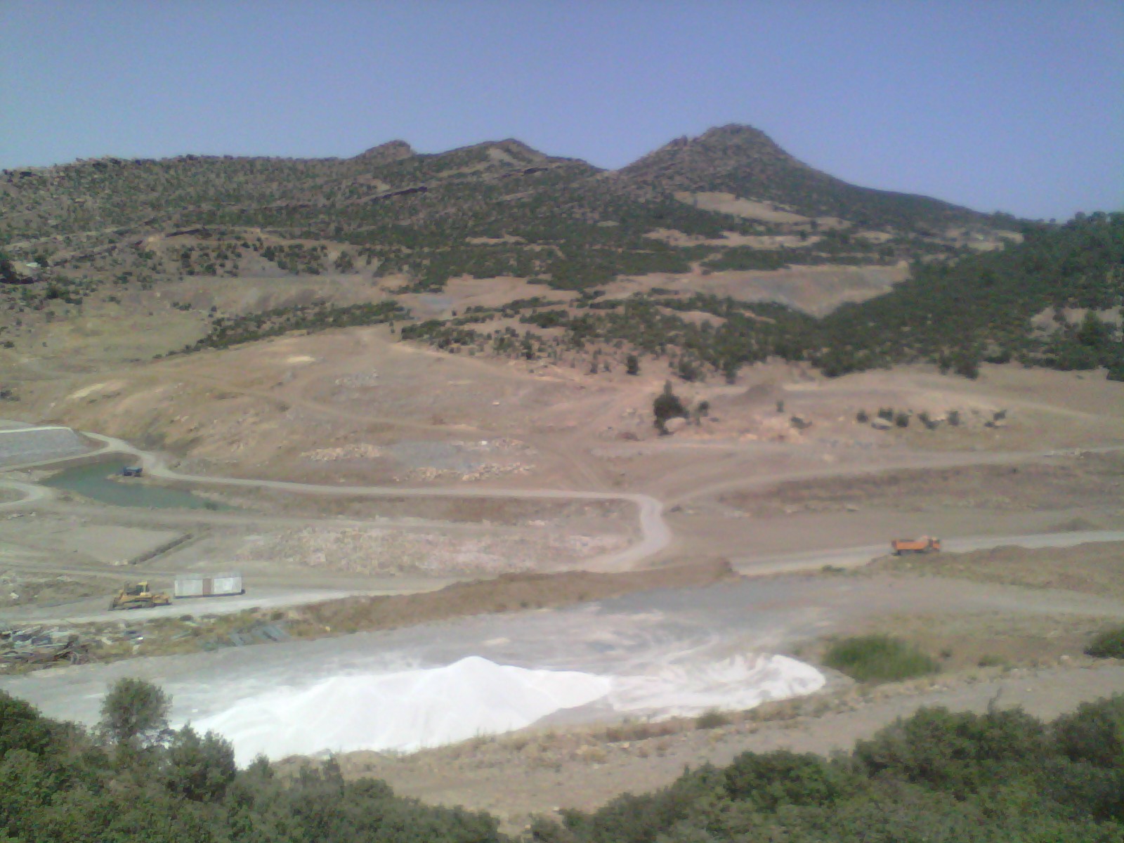 الورشة الكبرى لانجاز مشروع بناء سد فم تاغريست يابوس