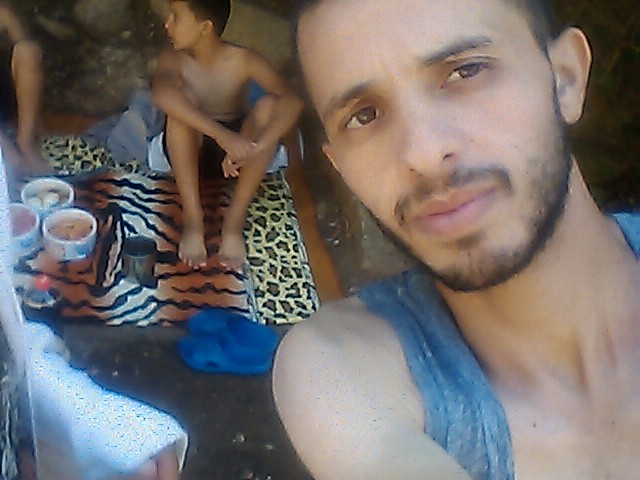 Endroits de baignade dans la rivière d'El Kantina Yabous