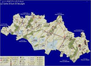 خريطة ام البواقي