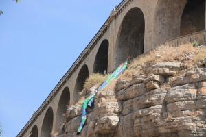 Constantine - Réhabilitation de la Souika  Moyen d'évacuation des déchets de chantiers