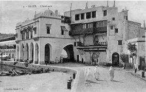 Ancienne photo d\'Alger  l\'Amirauté