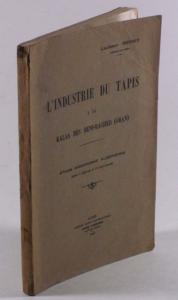 L\'industrie du Tapis à Kalaa Beni Rached de Lucienne Bonnet
