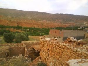 Le village de Tagoust sis aux alentours de la Wilaya de Batna