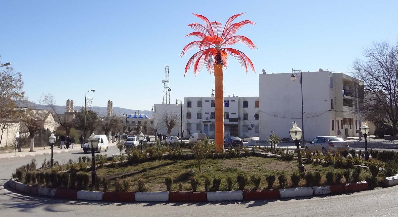 Carrefour moussa reddah khenchela entrée ouest kais khenchela