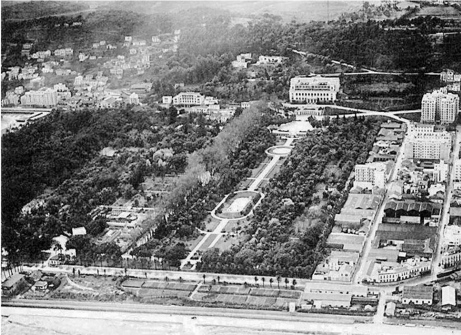 Ancienne photo d'Alger  Jardin d'essai ...