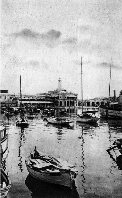 Ancienne photo d'Alger  L'amirauté et le Pénon