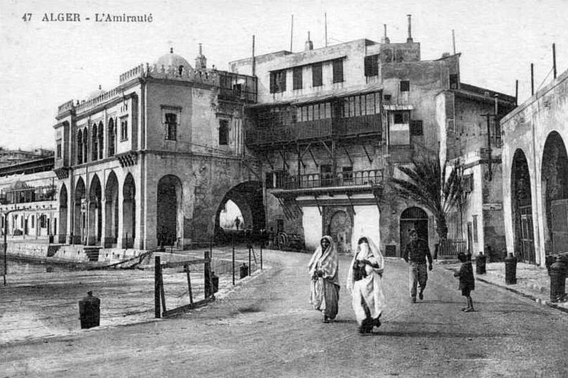 Ancienne photo d'Alger  L'amirauté
