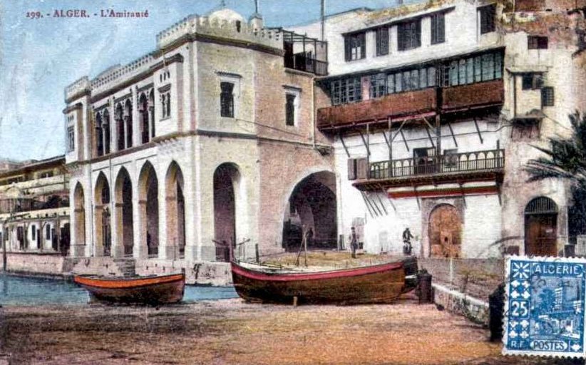 Ancienne photo d'Alger  L'amirauté
