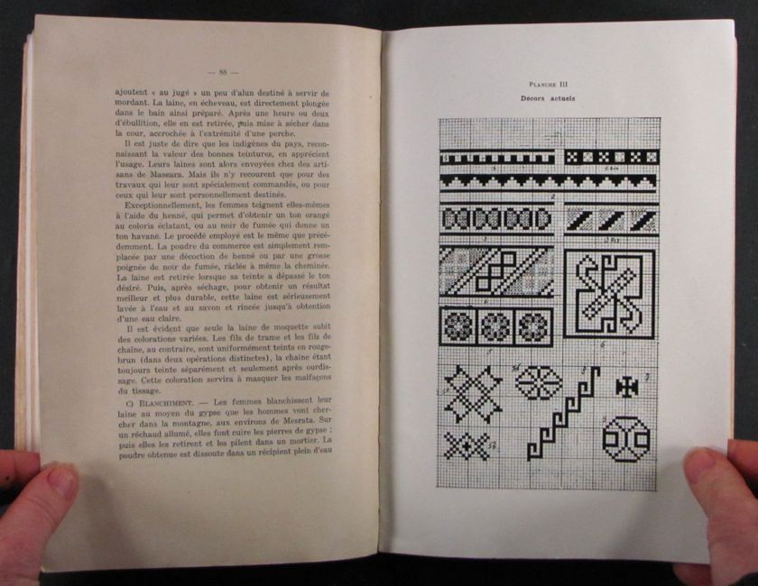 L'industrie du Tapis à Kalaa Beni Rached de Lucienne Bonnet