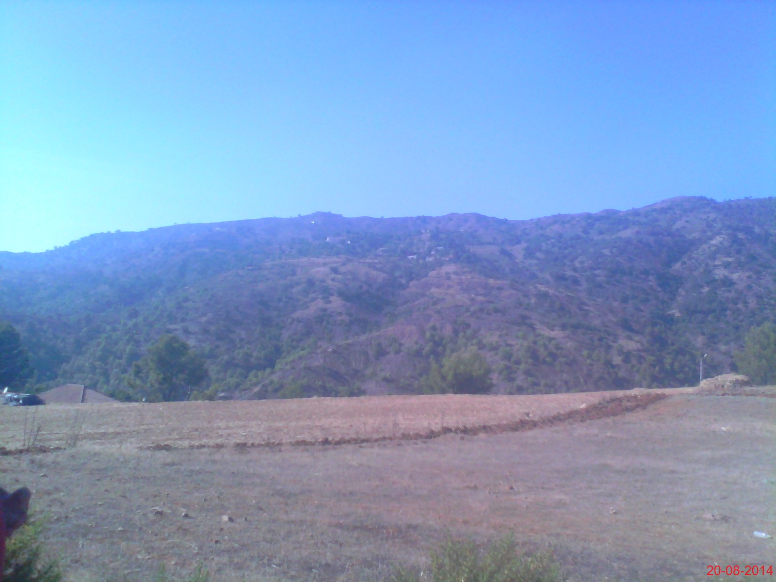 DOUAR DE  OULED  AISSA    QUI  S'ACCROCHE TOUJOURS A CE FLAN DE MONTAGNE QUI SYMBOLISE LES MONTAGNARDS DE ZATIMA