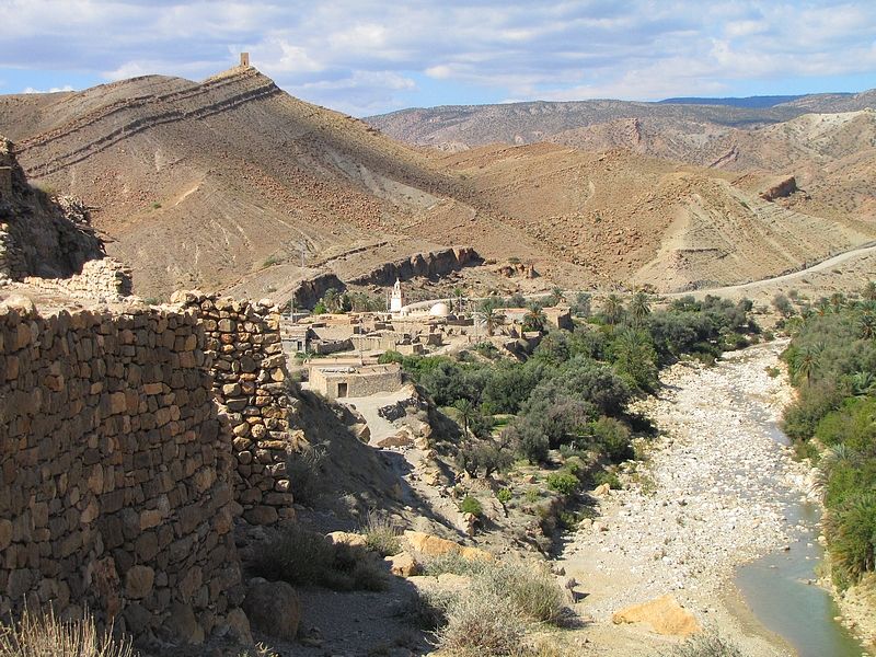Les gorges de Tighanimine situant aux alentours de Batna