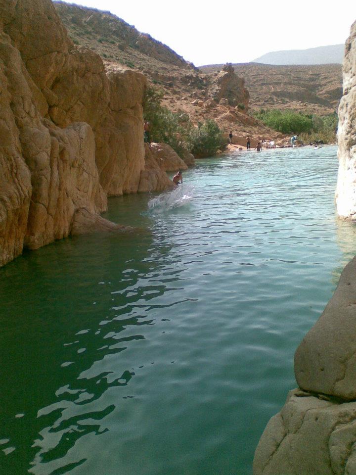 Cours d'eau à Menâa