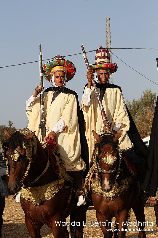 Tenues traditionnelles - Waada El B'taïm (tiripem) à Maghnia, Wilaya de Tlemcen.