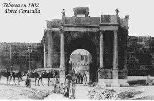 Arc de Caracalla sis à Tébessa