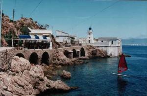 Skikda (Philippeville)  ilot des Singes et le Phare Vert Molot