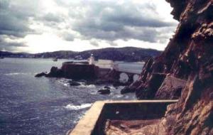 Skikda (Philippeville)  ilot des Singes et le Phare Vert Molot