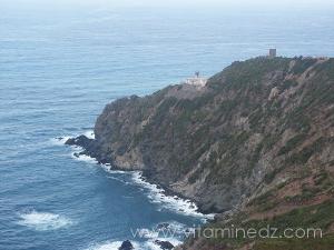 Le Phare du Cap Bougaroun, photo prise le 19 Septembre 2005