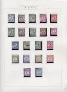 Philatélie  Echange timbres du Monde avec Timbres d\'Algérie