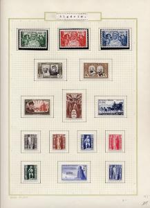 Philatélie  Echange timbres du Monde avec Timbres d\'Algérie