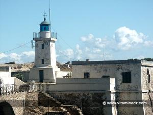 Skikda Phare Vert Molot (Ilot des singes)