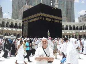 Lors de mon pèlerinage a la meque  (mekka el moukarrama)