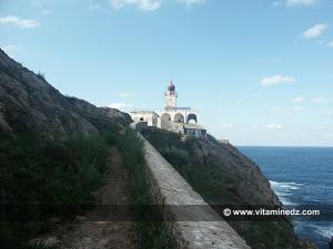 Skikda, le phare de l\'île de Srigina en septembre 2005